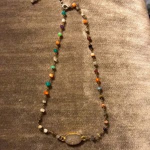 Semi-Precious Stoned Choker Necklace